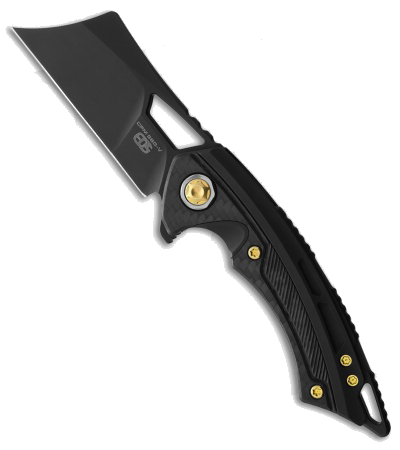 product image for Elite Outfitting Solutions Inc Mini Nautilus Black Titanium Frame Lock Knife
