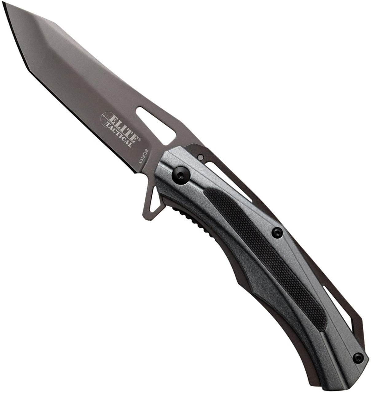 product image for Elite Tactical ET1026 Gray Liner Lock Knife
