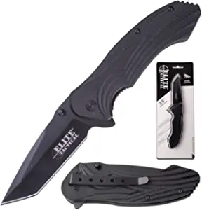 product image for Elite Tactical Black ET A 1011 Folding Knife