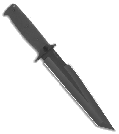 product image for EnTrek USA Strike Eagle Black Fixed Blade Knife 9"