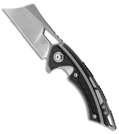 product image for EOS Mini Nautilus Black Titanium Frame Lock Knife