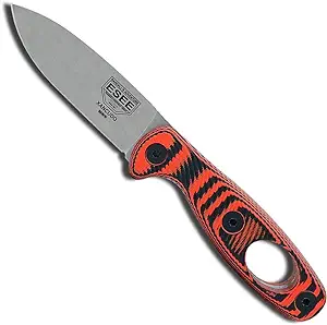 ESEE Xancudo S35V Orange Black G10 Handle Black Sheath