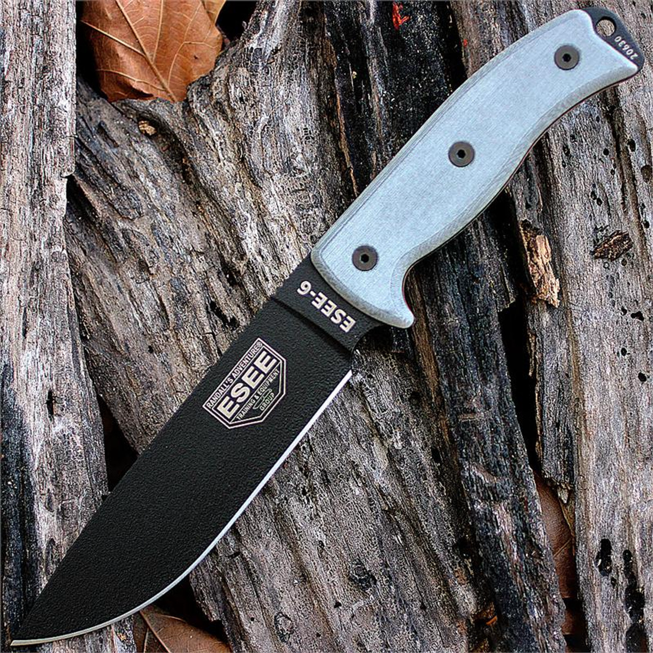 ESEE 6 OD Green Linen Micarta 1095 Steel Fixed Blade Knife product image