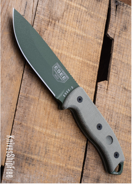 product image for ESEE Knives ESEE 5P-OD Green Blade