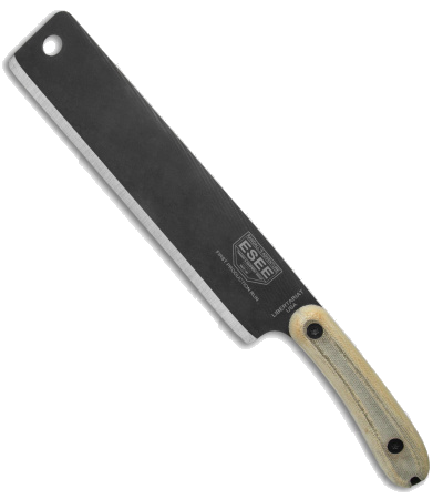 product image for ESEE Black Libertariat Machete 1095 Steel Canvas Micarta Handle