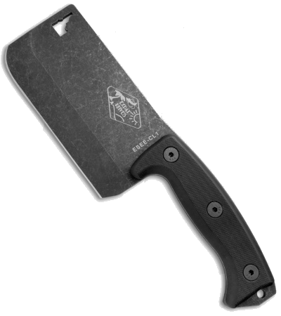 ESEE Expat CL-1 Cleaver Black 1095 Carbon Steel Fixed Blade Knife product image