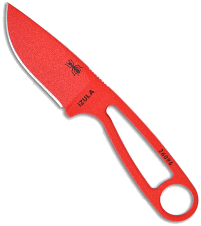 ESEE Izula Red Survival Neck Knife product image