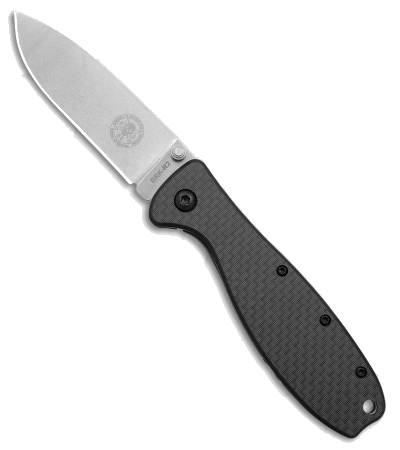 product image for ESEE Zancudo Black G10 D2 Stonewash Frame Lock Knife