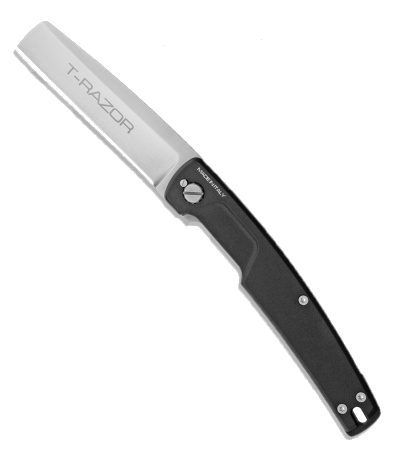 Extrema Ratio T Razor Black Aluminum N690 Satin Blade Knife