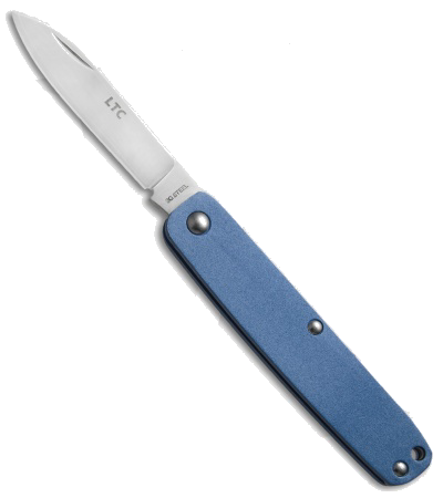 product image for Fallkniven LTC Pocket Knife Midnight Blue 3G Steel Satin Finish