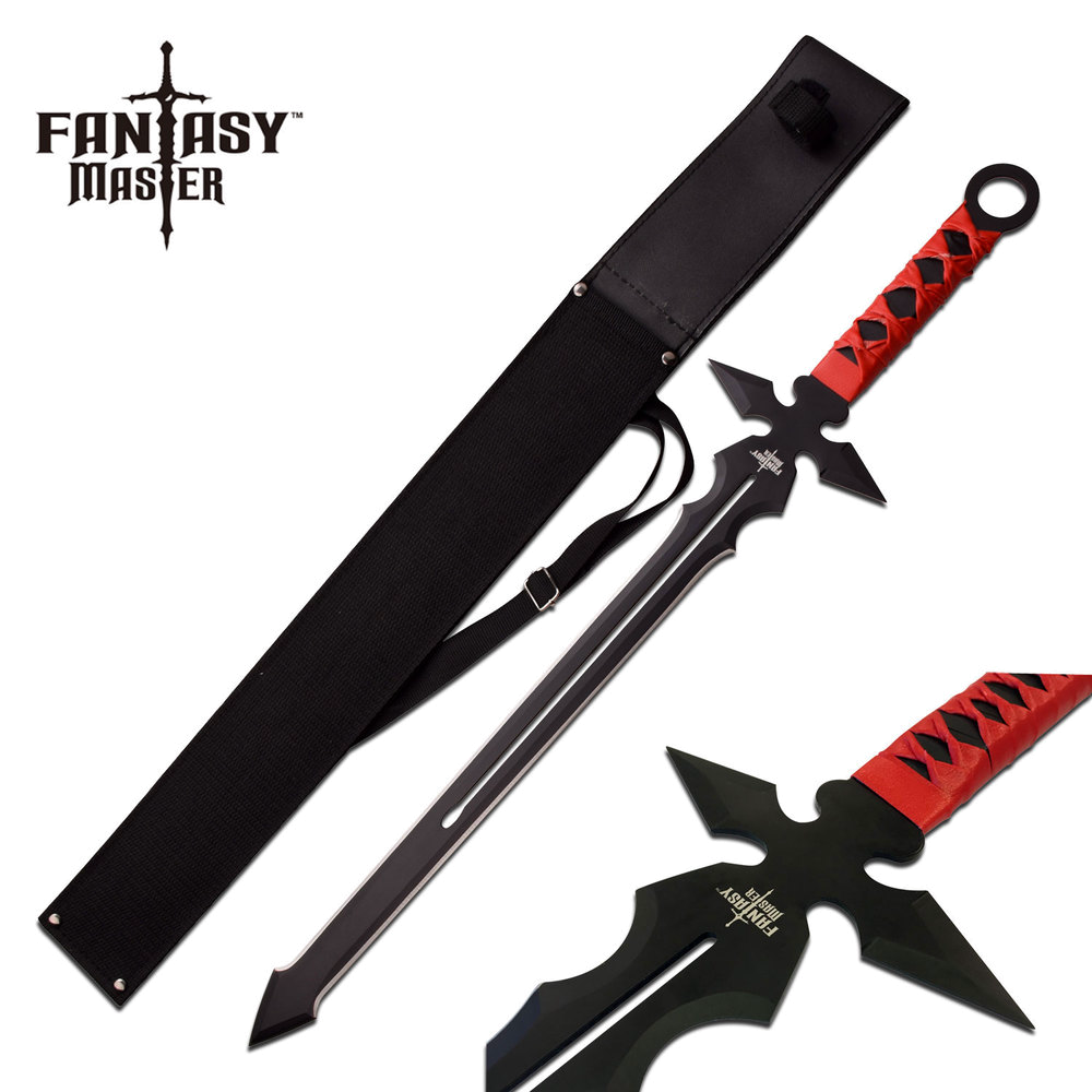 product image for Fantasy-Master FM 677 Black Red Short Sword
