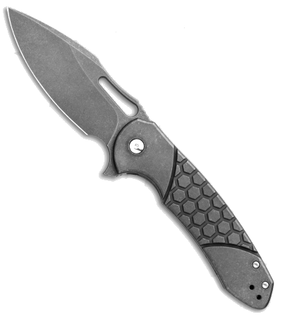product image for Ferrum Forge Pro Series Fortis 2.0 Gray Titanium S35VN Stonewash Blade Flipper