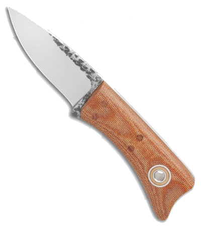 product image for Fiddleback Forge Geisha Natural Micarta Fixed Blade Knife