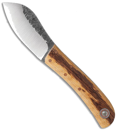 product image for Fiddleback Forge Minimuk A2 Steel Marblewood Handle Knife