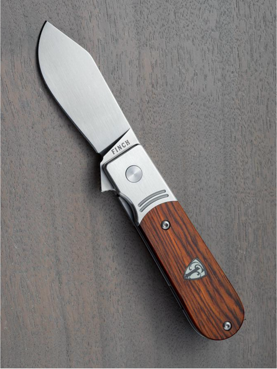 Finch Knife Co Model 1929 Cocobolo Handle 154CM Plain Edge Knife