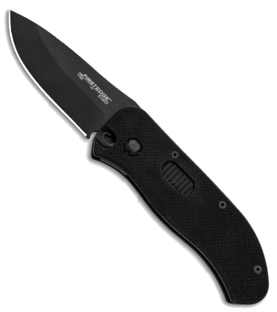 product image for FirstEdge 1750 Tactical Hunter Automatic Knife Black G-10 Handle