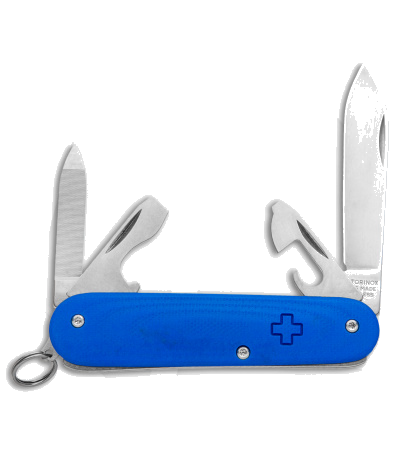 product image for Flytanium Victorinox Cadet Orange G-10 Limited Edition TNP