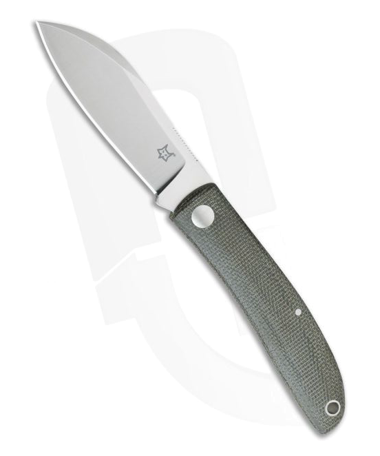 product image for Fox Knives Livri Green Canvas Micarta Slip Joint Knife FX-849