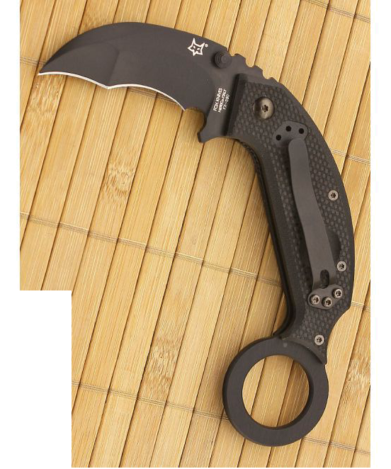 Fox Knives 590 Derespina Folding Karambit Black product image