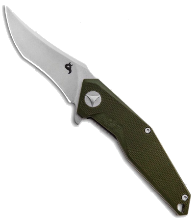 Fox Kravi Shai Green G-10 Handle 440C Satin Blade product image