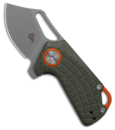 Fox BlackFox Puck Liner Lock Knife OD Green G-10 BF-761 OD product image