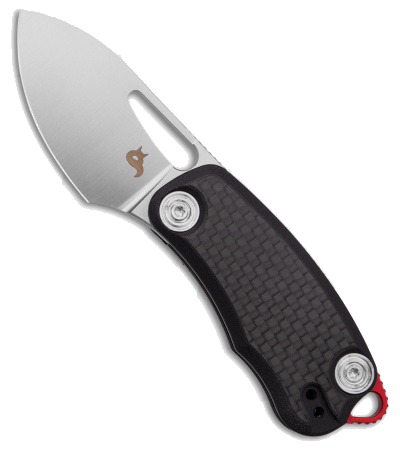 Fox BlackFox Nix Liner Lock Knife Carbon Fiber Satin BF-763 CF product image