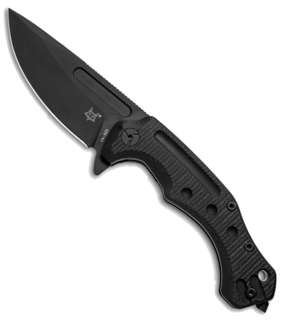 Fox Knives Desert Fox Black G-10 FX-520 Liner Lock Knife product image