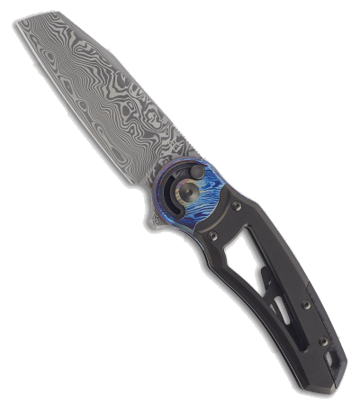 Fox Knives Metamorphosis Blue Damascus product image