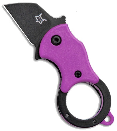 product image for Boker Mini-TA Karambit Knife Purple Wharncliffe Blade
