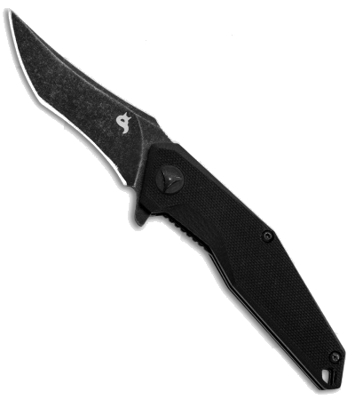 Fox Black Fox Kravi Shai Liner Lock Knife Black G-10