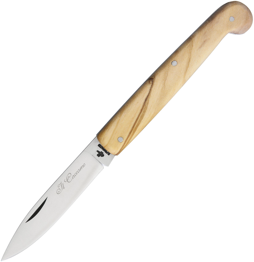 product image for Fraraccio Olive Wood Caccamo 3.25-inch Blade Pocket Knife