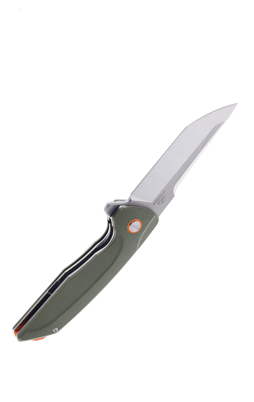 product image for Freetiger FT904 Green G10 Handle D2 Plain Edge Flipper Folding Knife