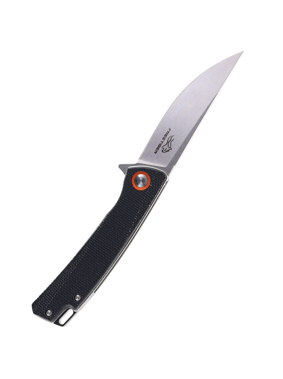 product image for Freetiger FT959 Black Hemp Fiber Handle Flipper Folding Knife