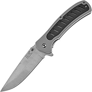 product image for Frost Cutlery Black Gray Nylon Linerlock