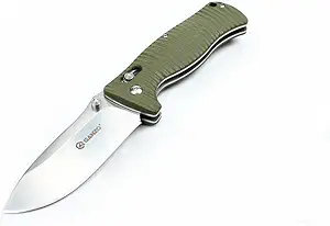 product image for Ganzo G720GR Army Green G10 Handle 440C Blade Tactical Folding Knife