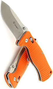 product image for Ganzo G720 Orange Tactical Folding Pocket Knife 440C Stainless Steel Blade G10 Handle