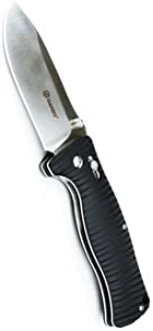 product image for Ganzo G720-B Black G10 Handle Tactical Folding Knife with 440C Blade