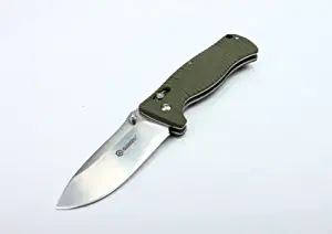 product image for Ganzo G720GR Army Green G10 Handle 440C Blade Tactical Folding Knife