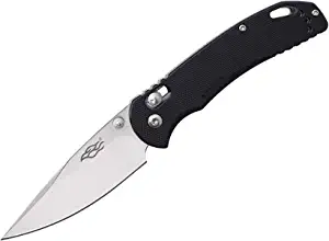 product image for Ganzo G7531 Folding Pocket Knife 440C Stainless Steel Blade Black G10 Handle with Clip