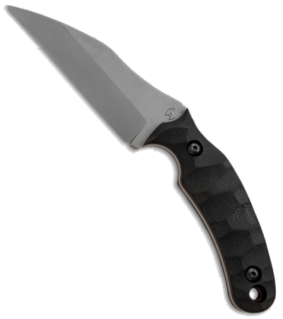 product image for Gavko Wharnie Black Micarta Fixed Blade Knife Stonewash Finish