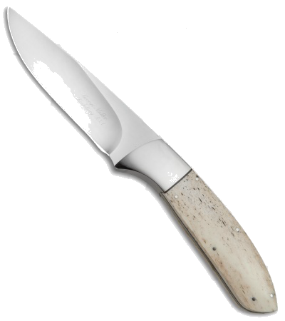 product image for George Muller Large Fixed Blade Knife Giraffe Bone N690 Stainless Steel