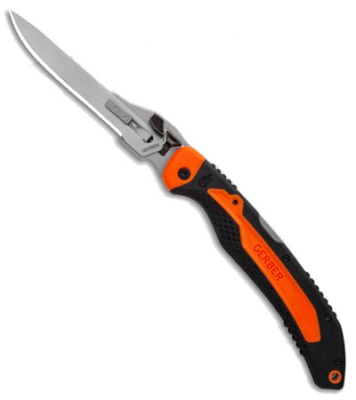 product image for Gerber Vital Big Game Orange Manual Folding Knife Model G 3053