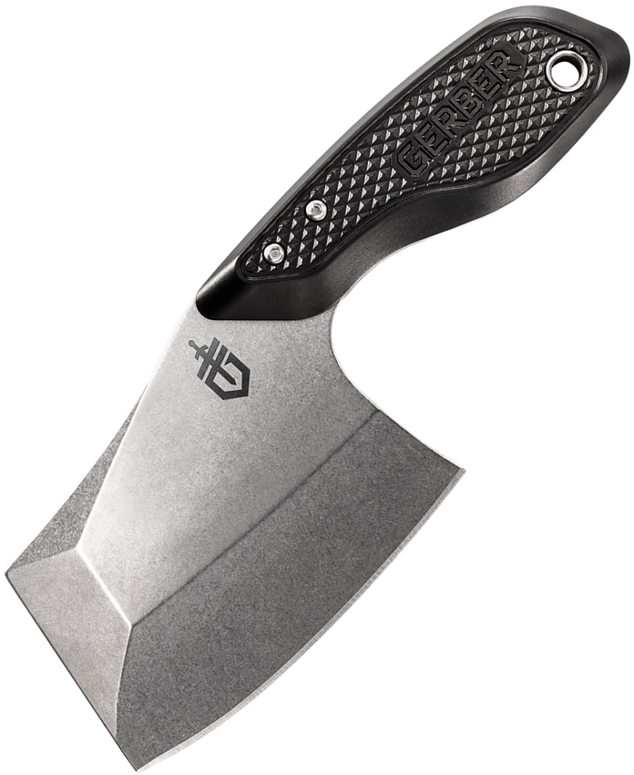 Gerber Black Tri Tip Fixed Blade 2.75" Stonewash Finish 7Cr17MoV - Model Number Needed product image