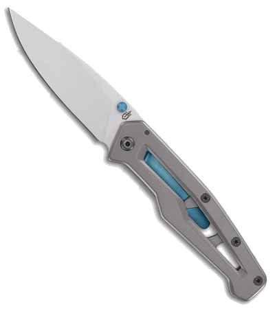 product image for Gerber Paralite Blue Stainless Steel Frame Lock Knife