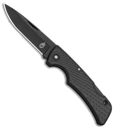 Gerber US1 Gray Rubber Handle Folding Lockback Knife product image