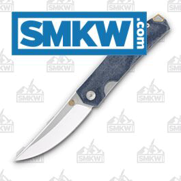 product image for GiantMouse ACE Clyde Blue Denim Micarta Linerlock Folding Knife