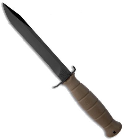 Glock Olive Drab Field FM 78 Fixed Blade Knife Black Plain Blade product image