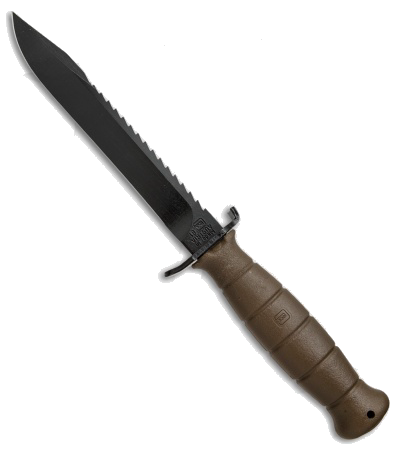 Glock Field Fixed Blade Knife Brown Model KD 39179
