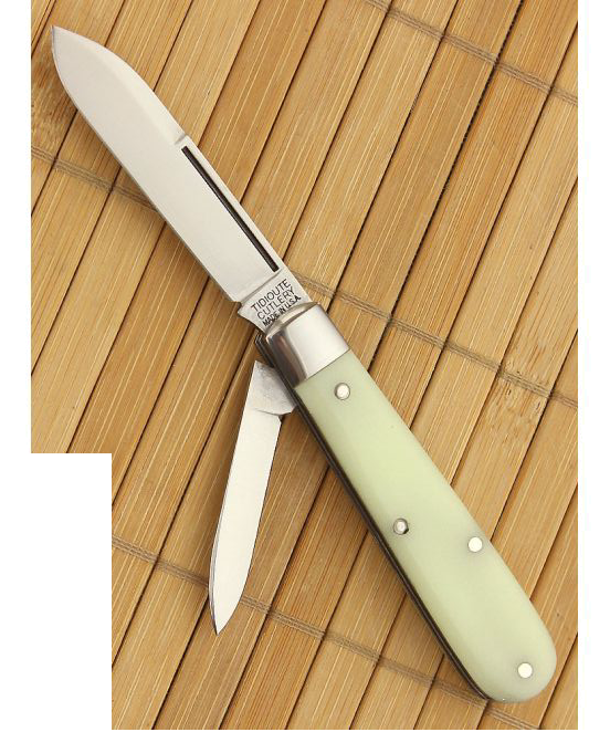 Great Eastern Tidioute Cutlery 14 Lick Creek Boys Knife 2 Blade Nife Brite Glow