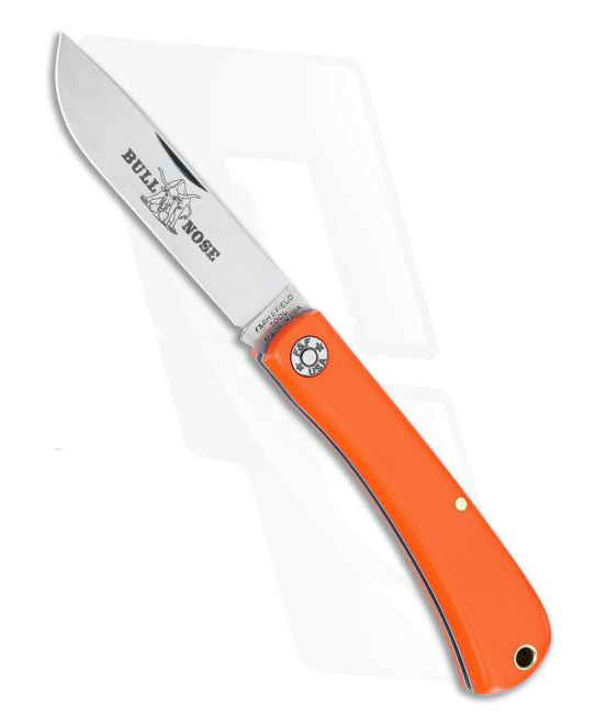 Great Eastern Bullnose Work Knife Orange Delrin 2017 product image